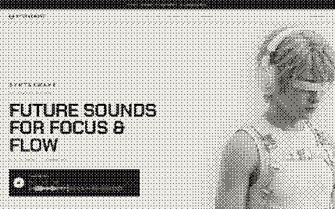 SyntaxWave concept website homepage